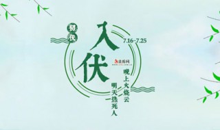 夏至三庚數(shù)頭伏是幾天（夏至三庚數(shù)頭伏是怎么回事）