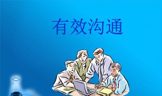 促進(jìn)有效溝通的技巧 促進(jìn)有效溝通的技巧包括