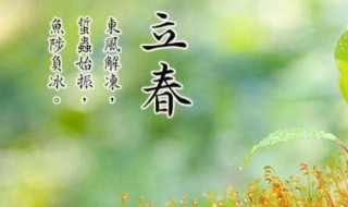 描寫立春節(jié)氣的詩(shī)句（描寫立春節(jié)氣的詩(shī)句）