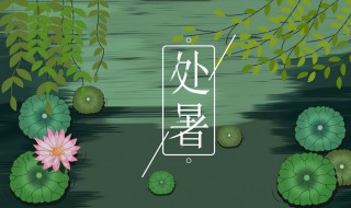 處暑節(jié)氣習俗（處暑 節(jié)氣）