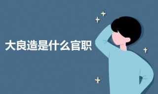 大良造是什么官職 大良造品牌有限責(zé)任公司