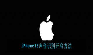 iPhone12如何开启声音识别（苹果12的声音识别怎么用）