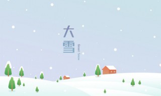 大雪节气养生（大雪节气养生关键）