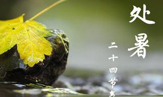 處暑節(jié)氣的說說（2021處暑節(jié)氣說說精選）