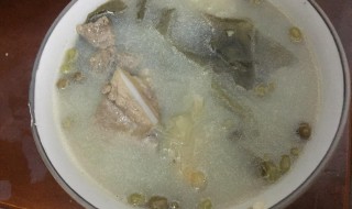 綠豆排骨湯的做法 綠豆排骨湯的做法竅門