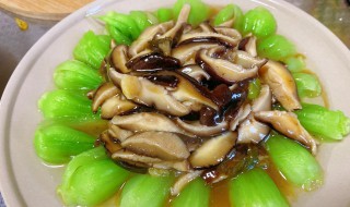 油菜香菇怎么炒 油菜香菇怎么炒才好吃