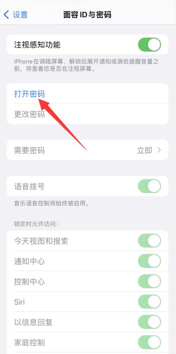 iPhone开机密码如何设置方法