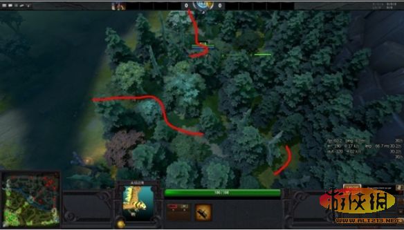 《DOTA2》实用技巧 教你如何在树林中进行反杀