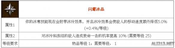 《暗黑破坏神3：夺魂之镰》传奇宝石闪耀冰晶属性效果及实测分析攻略