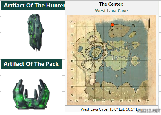 《方舟：生存进化》核心岛矿洞位置详细说明 矿洞在哪里 中间岛矿洞