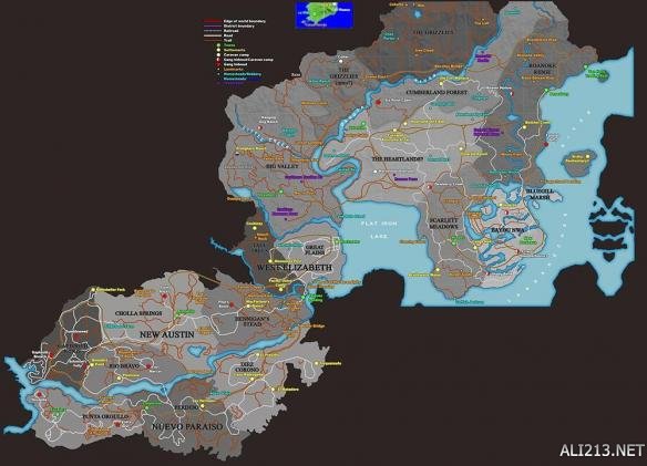 荒野大镖客2新作地图信息（荒野大镖客2新作地图信息在哪看）