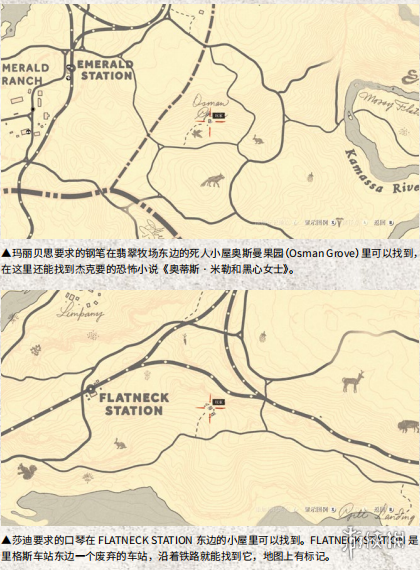 荒野大鏢客2營地全物品請求一覽 營地物品請求玩法分享