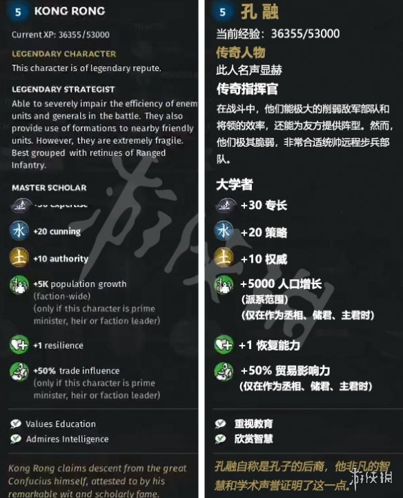 全面战争三国水属性武将特性一览（全战三国水将什么特性好）