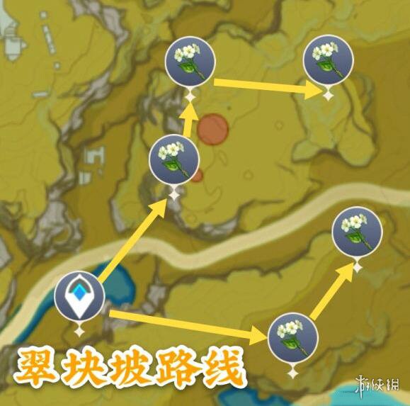 原神清心在哪里采集 原神清心采集路线图分享