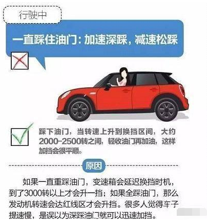 自動擋車檔位介紹，自動擋車怎么開