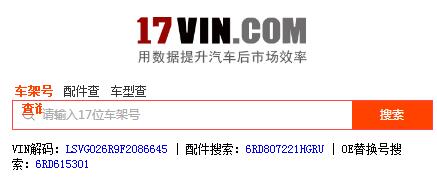 車架號怎么查詢?17位車架號查詢網(wǎng)站