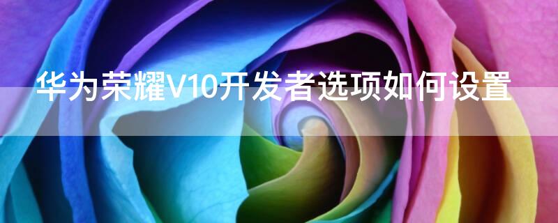 華為榮耀V10開發(fā)者選項(xiàng)如何設(shè)置（華為榮耀v10開發(fā)者選項(xiàng)在哪怎么關(guān)閉）