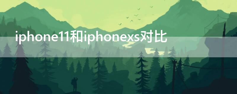 iPhone11和iPhonexs对比（iphone11和iphonexs对比哪个好）