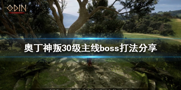 奥丁神叛30级主线boss怎么打 奥丁神叛30级boss怎么过