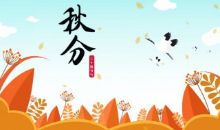 秋分节气有什么风俗 秋分节气俗语