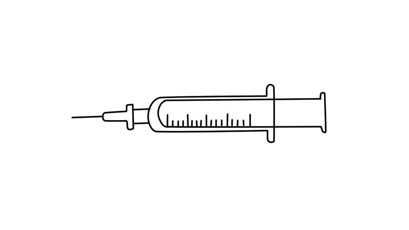 打針筒簡筆畫步驟