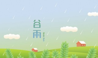 谷雨可以吃四物汤吗（谷雨后喝什么汤）