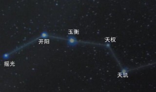 北斗七星在古代又被称为什么 北斗七星在古代的称呼