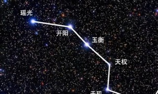 北斗七星是恒星嗎（北斗七星不包括哪顆恒星）