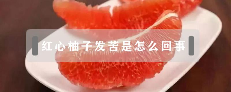 紅心柚子發(fā)苦是怎么回事（紅心柚子特別苦是怎么回事）