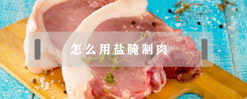 怎么用鹽腌制肉