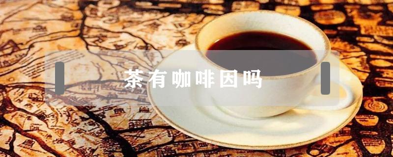 茶有咖啡因吗 咖啡对人体有害吗