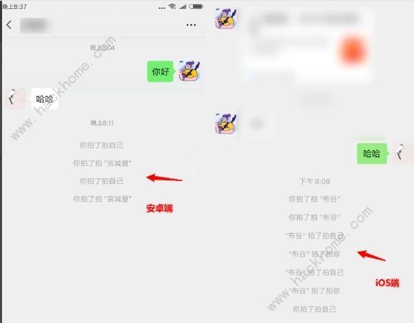 微信拍一拍怎么說話 拍一拍語音說話操作教程[多圖]圖片1