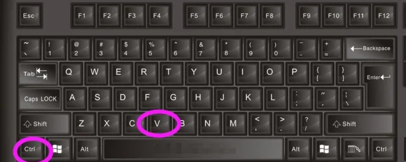 ctrl+v键是什么意思（Ctrl V什么意思）
