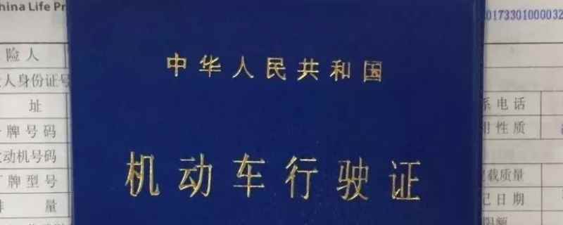 保單上的初登和行駛證不一樣