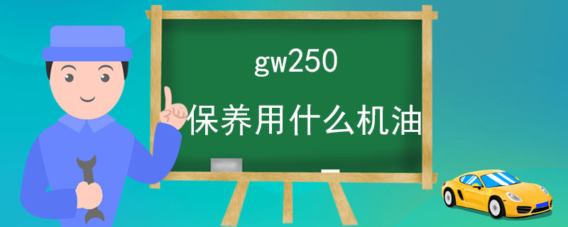 gw250保养用什么机油