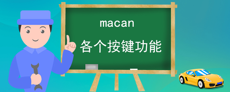 macan各个按键功能