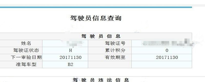 駕照累計(jì)0分什么意思