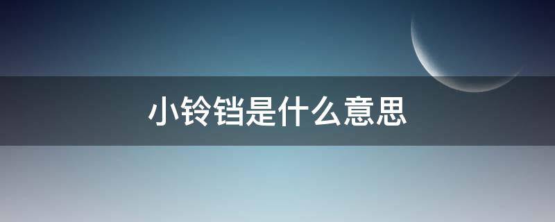 小鈴鐺是什么意思（監(jiān)控畫面有個(gè)小鈴鐺是什么意思）