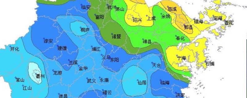 浙江的中北部大概位置在哪里 浙江省中北部地区有哪些市