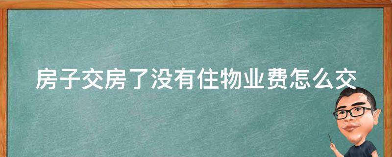 房子交房了没有住物业费怎么交 房子交房了没有住物业费怎么交呢