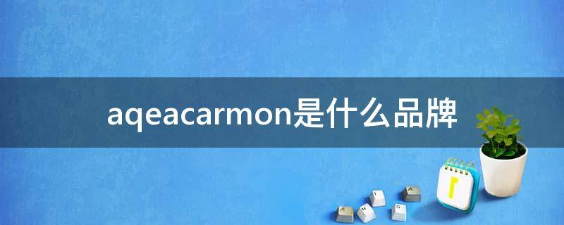 aqeacarmon是什么品牌（aqeacarmon官網(wǎng)旗艦店）