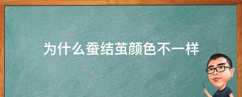 为什么蚕结茧颜色不一样 为什么有的蚕结的茧是彩色的