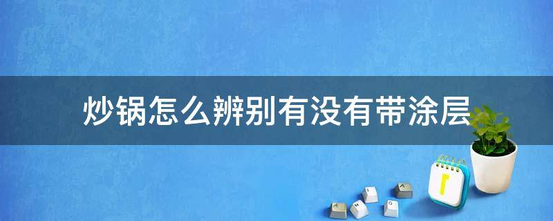 炒锅怎么辨别有没有带涂层（炒锅都有涂层吗）