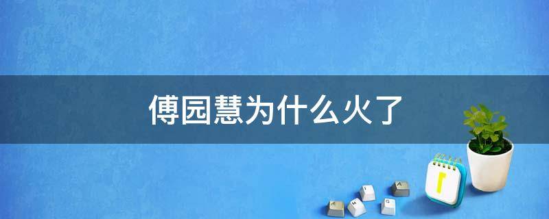 傅園慧為什么火了（傅園慧為什么會(huì)火）