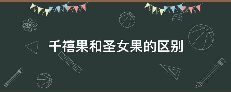 千禧果和圣女果的区别（海南千禧果和圣女果的区别）