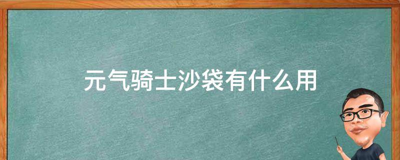 元气骑士沙袋有什么用（元气骑士袋子）