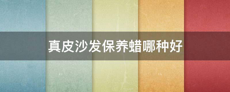 真皮沙發(fā)保養(yǎng)蠟?zāi)姆N好 保養(yǎng)真皮沙發(fā)用油還是蠟