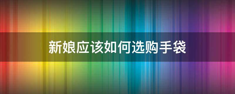 新娘应该如何选购手袋 婚纱收纳袋怎么选