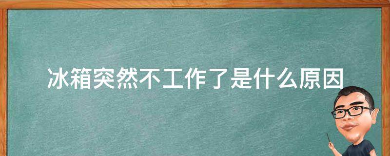 冰箱突然不工作了是什么原因（冰箱突然不工作是怎么回事）