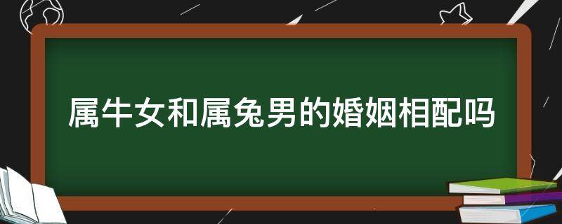 属牛女和属兔男的婚姻相配吗 属兔女的跟属牛男的婚姻配吗